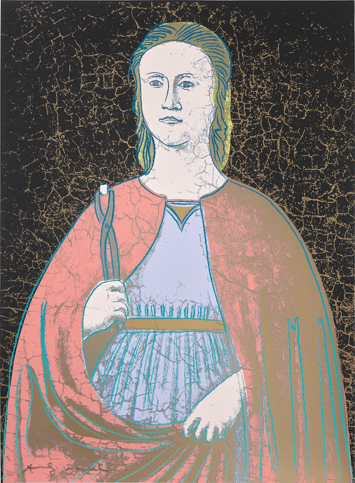 Saint Apollonia (F. & S. 331) by Andy Warhol