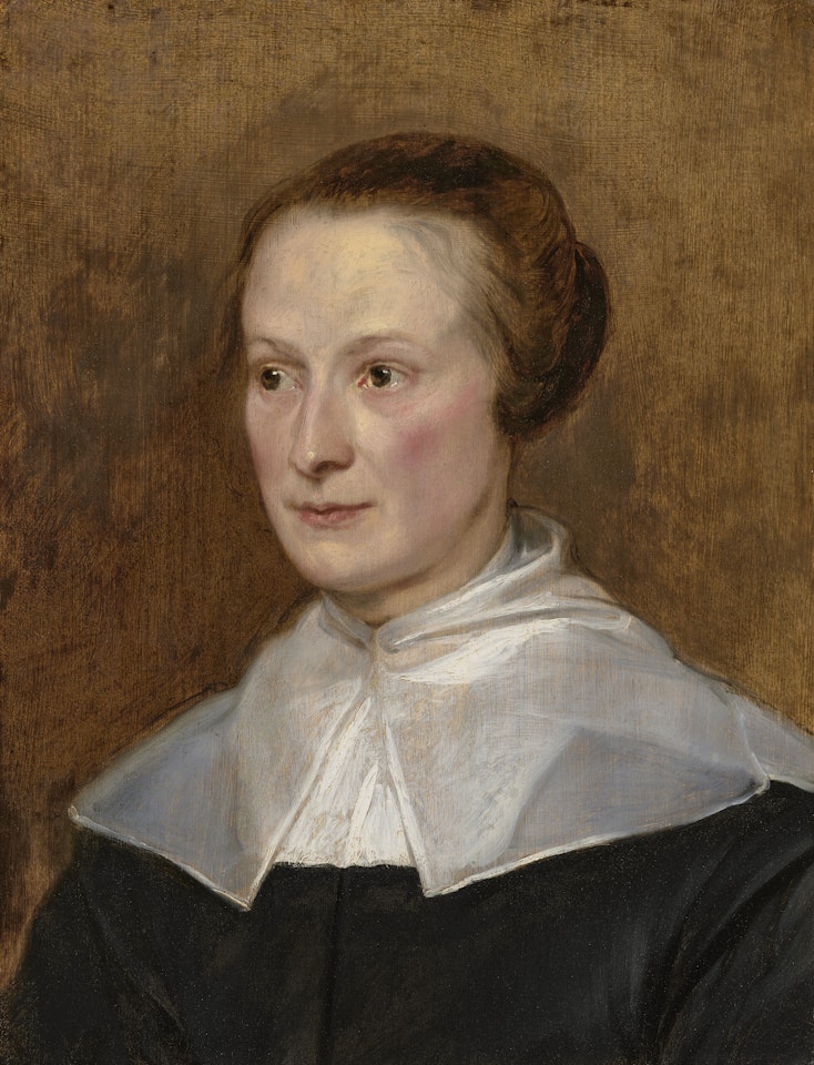 Portrait of a woman, bust-length by Anthony van Dyck