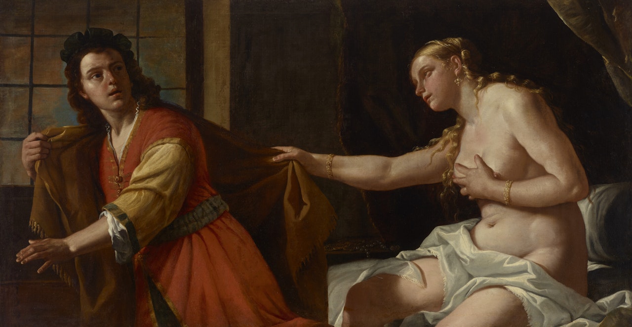 Joseph and Potiphar"s Wife by Mattia Preti