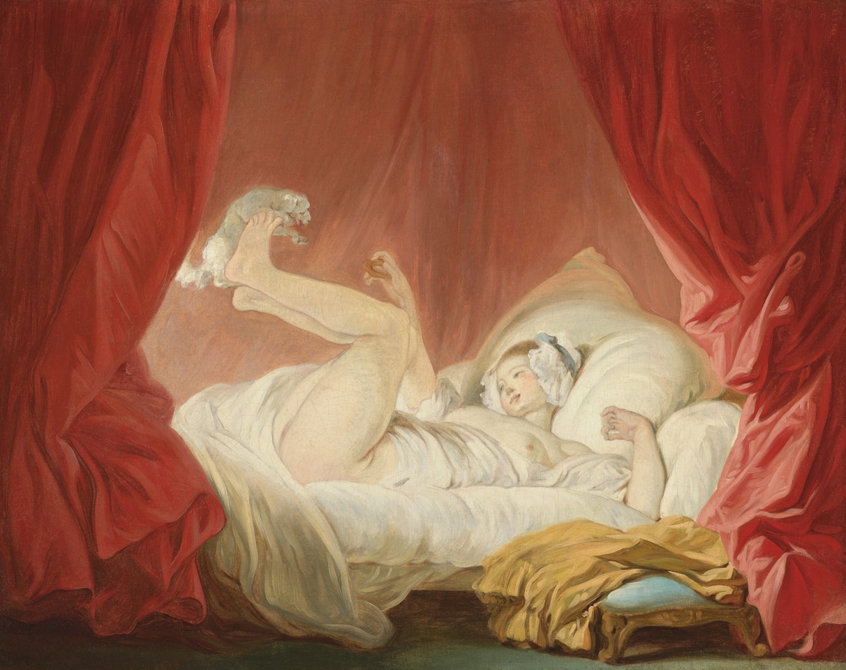 La Gimblette (The Ring Biscuit) by Jean-Honoré Fragonard