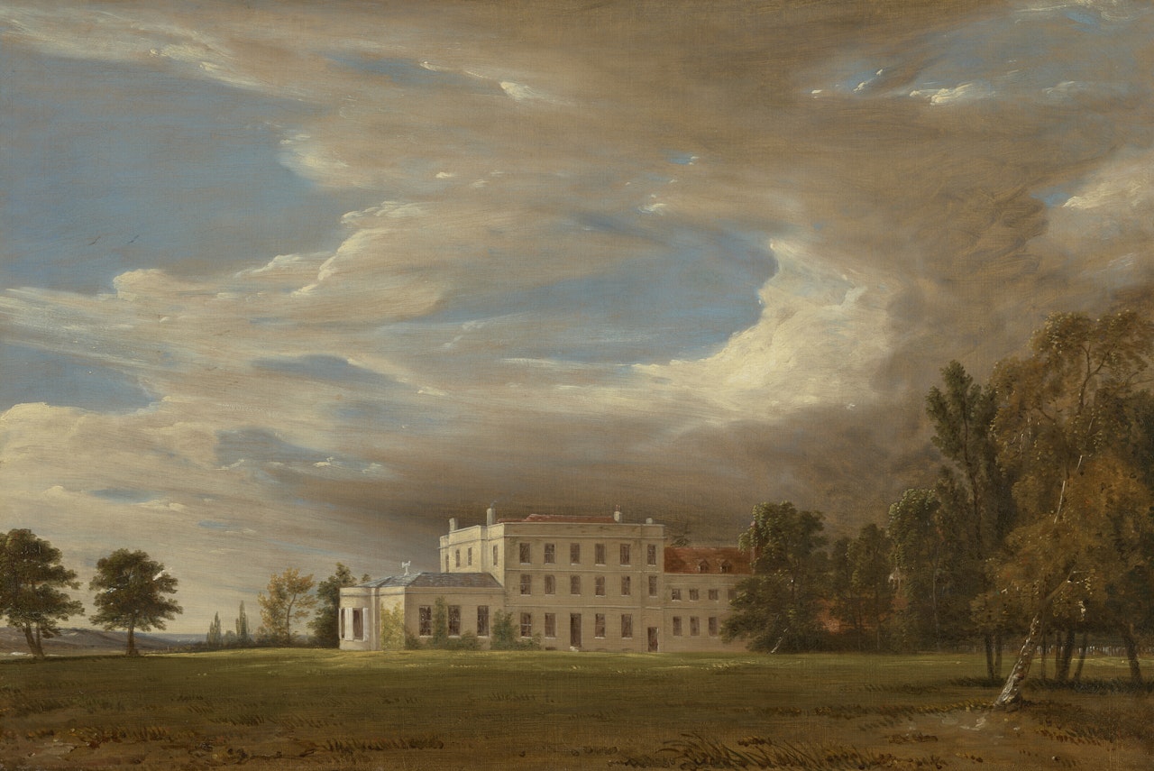 Old Hall, East Bergholt by John Constable