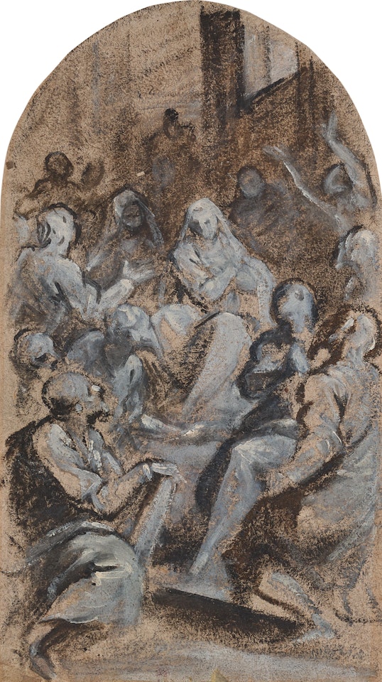 Pentecost by Jacopo Palma il Giovane