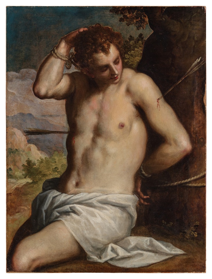 Saint Sebastian by Jacopo Palma il Giovane