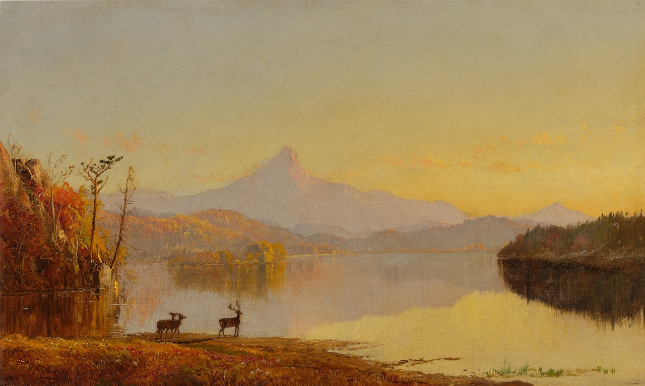 Lake Near Mount Chocorua by Jasper Francis Cropsey