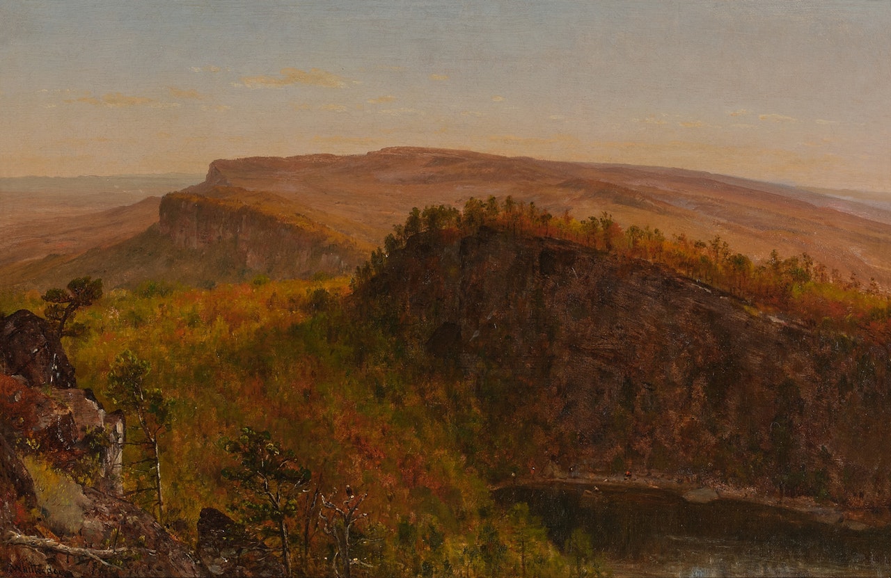 Lake Mohonk by Worthington Whittredge