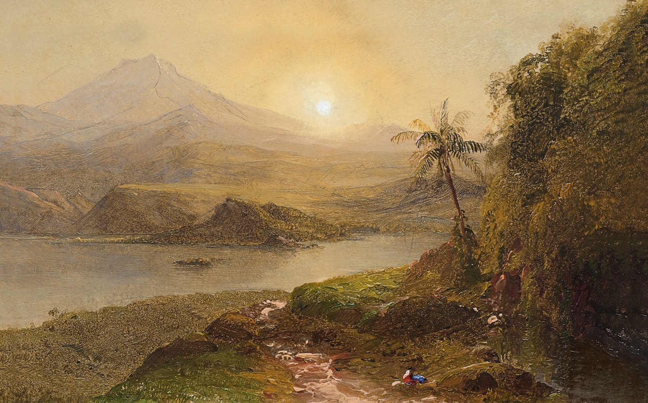 Andean Sketch by Frederic Edwin Church