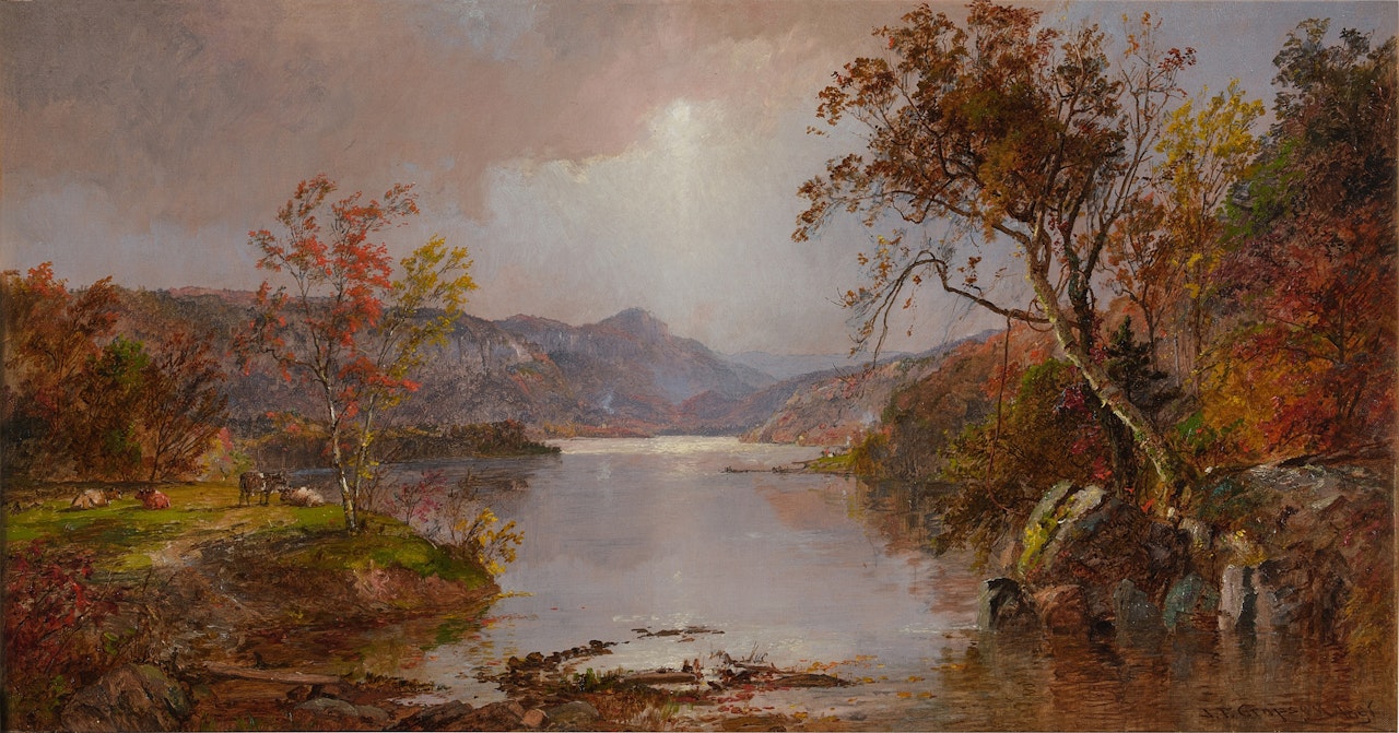 Fall Landscape by Jasper Francis Cropsey