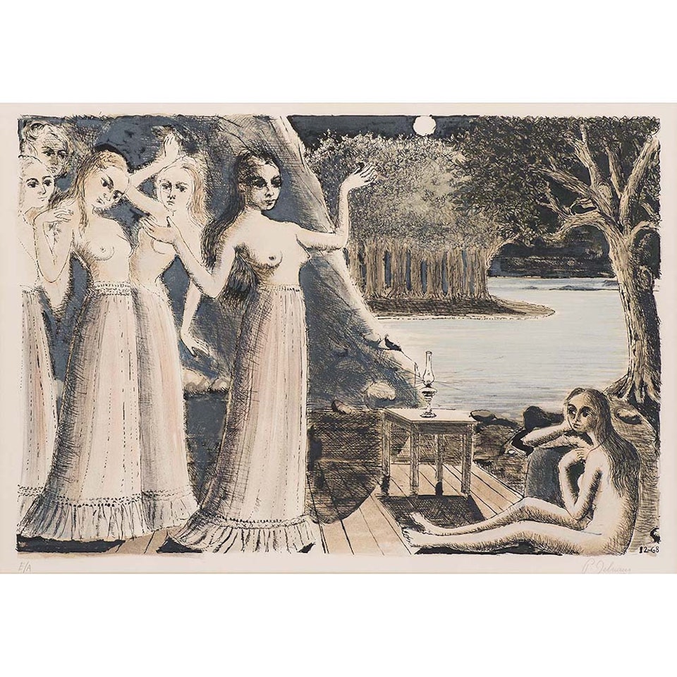 The end of the world by Paul Delvaux