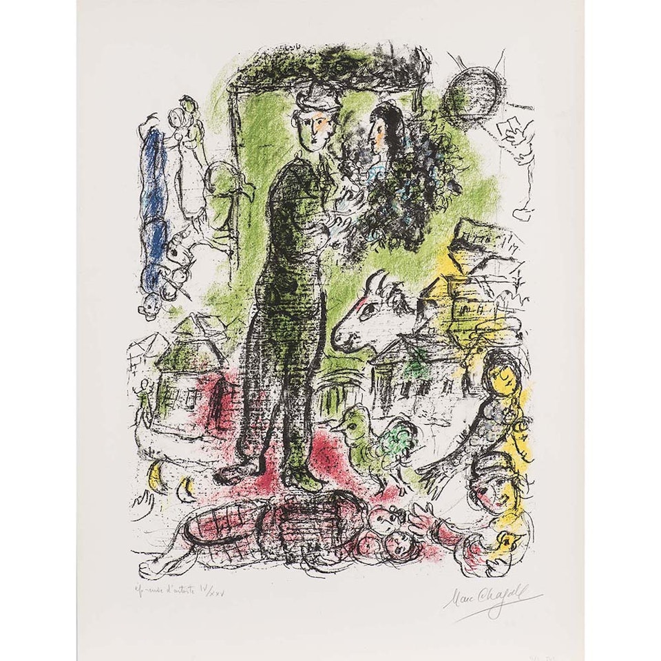Great Peasant by Marc Chagall