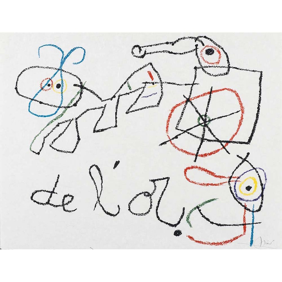 Ubu in the Balearic Islands by Joan Miró