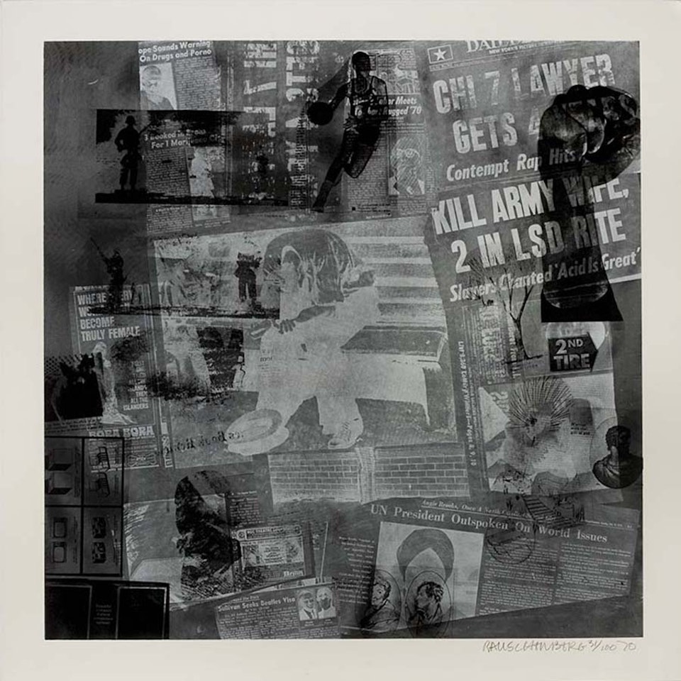 Surface Series from Currents by Robert Rauschenberg