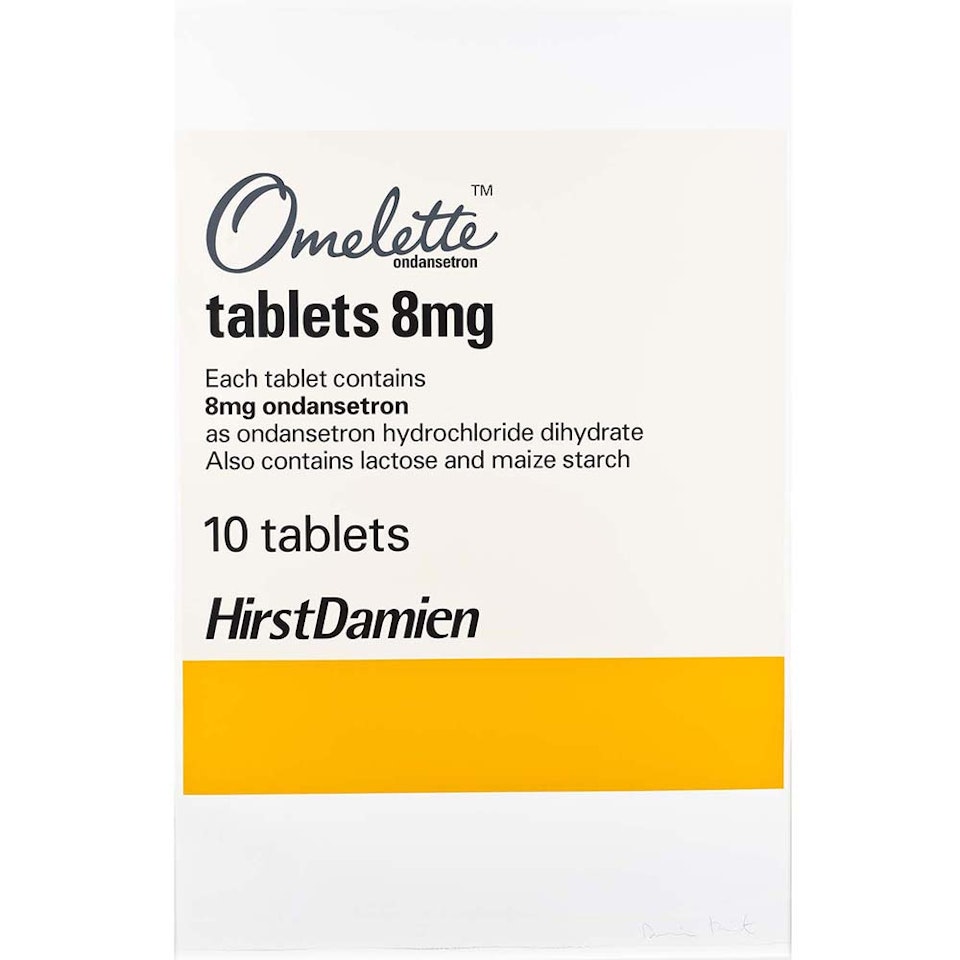 Omelette (from Last Supper) by Damien Hirst