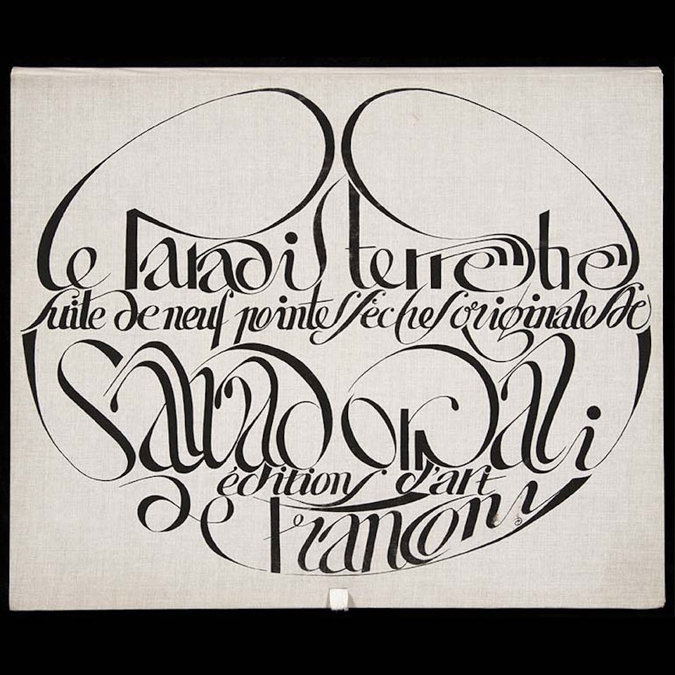Le Paradis Terrestre, series of nine original drypoints by Salvador Dali