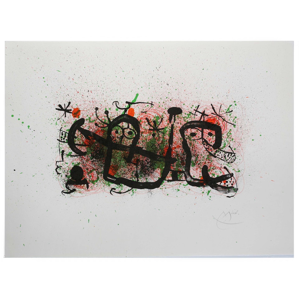 Ma de proverbis; Ma de proverbis by Joan Miró