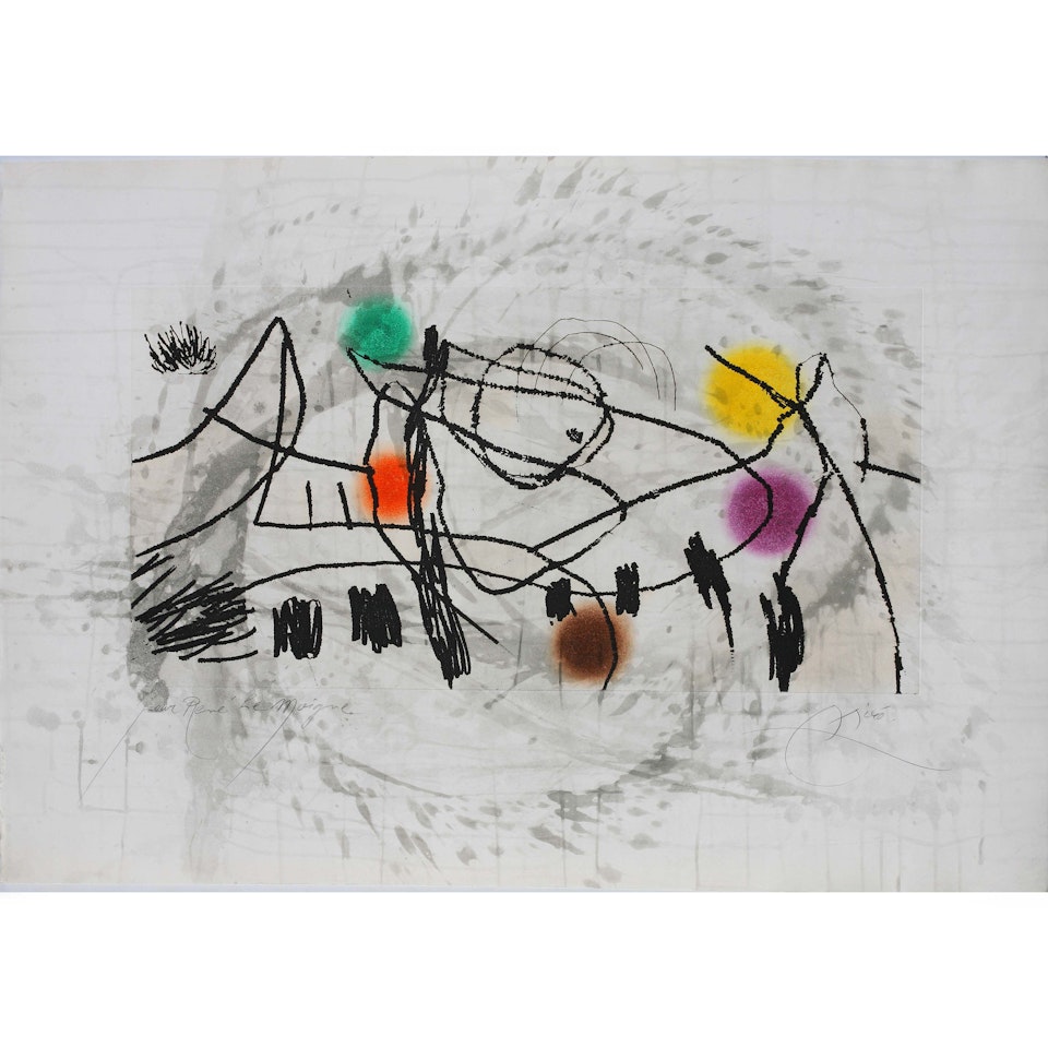 Gravures pour une Exposition; Engravings for an Exhibition by Joan Miró