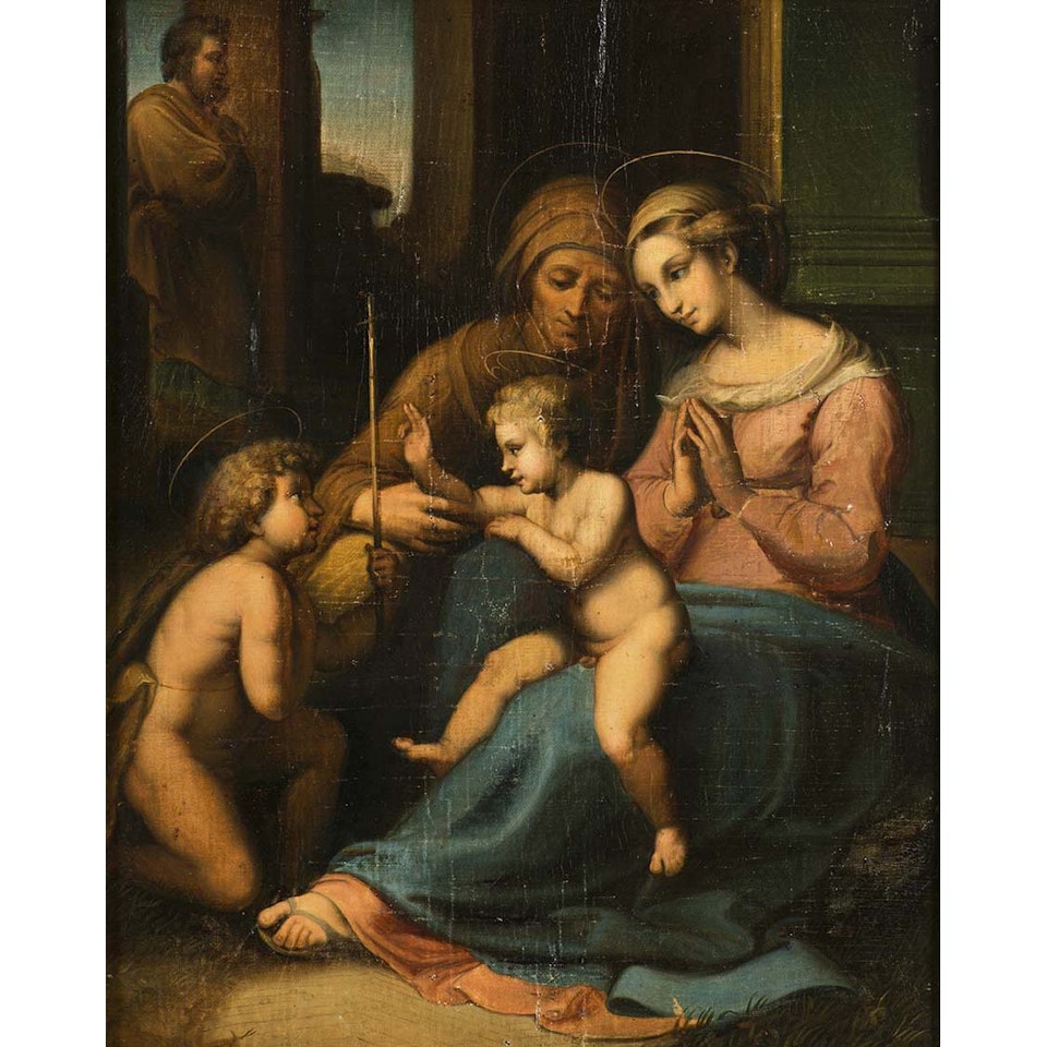 The Madonna of Divine Love by Italian School