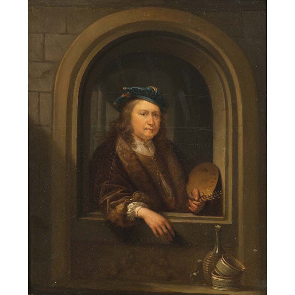 Portrait of the painter by Dutch School