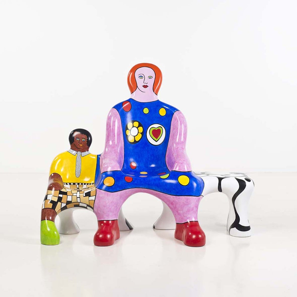 The bench of generations by Niki de Saint Phalle