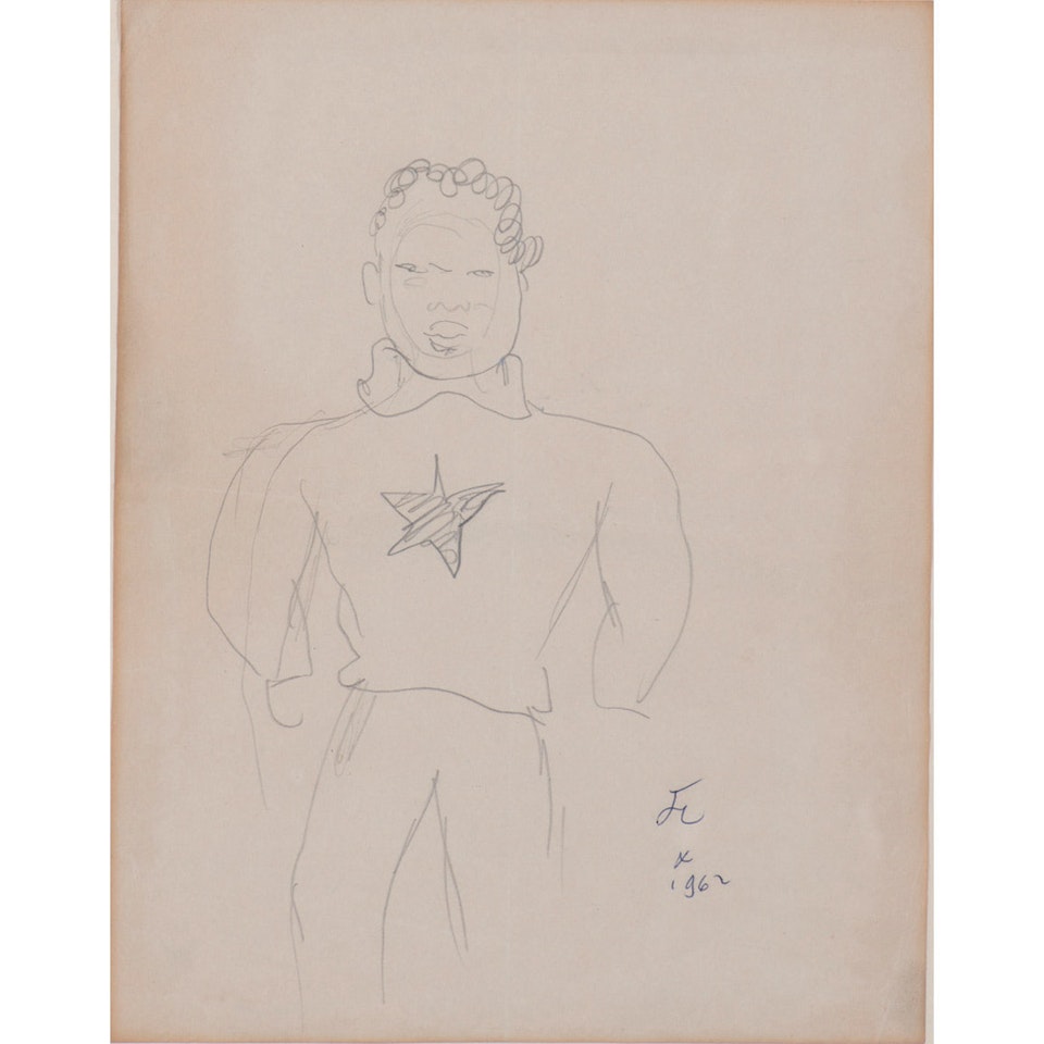 Al Brown by Jean Cocteau