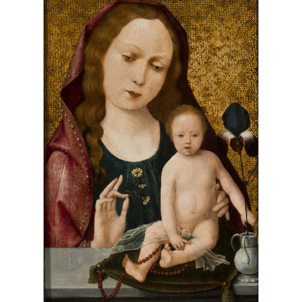 MASTER OF THE LEGEND OF MARY MAGDALENE Virgin and Child by Flemish School