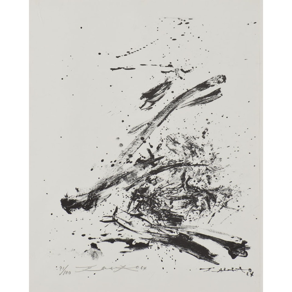 Epitaph Karl Amadeus Hartmann by Zao Wou-Ki