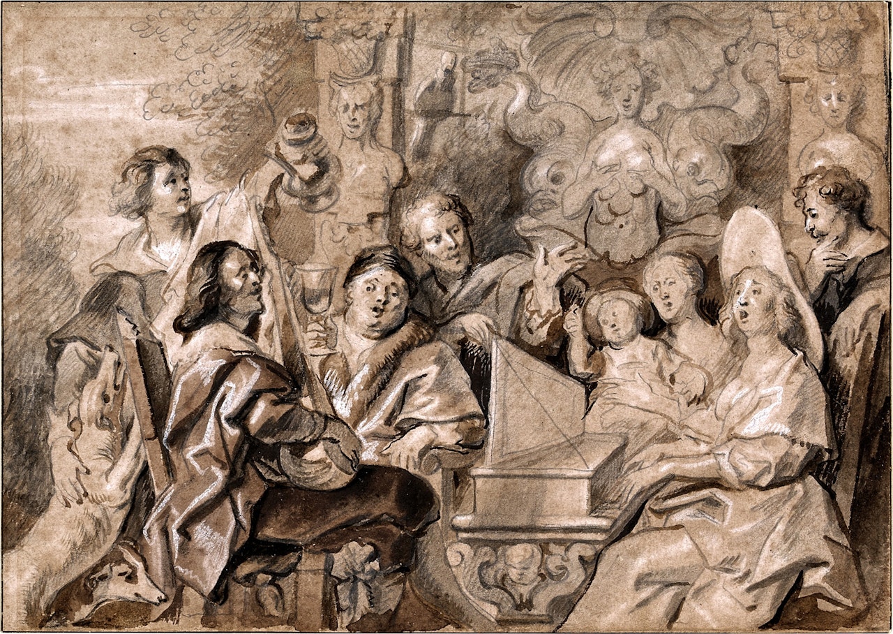 A Family Concert by Jacob Jordaens