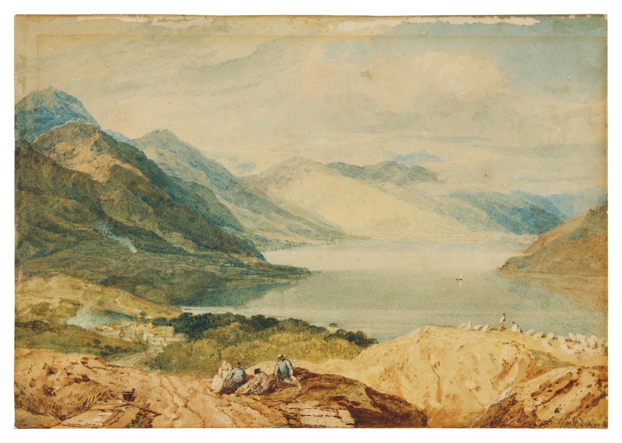 Loch Lomond, West Scotland by Joseph Mallord William Turner