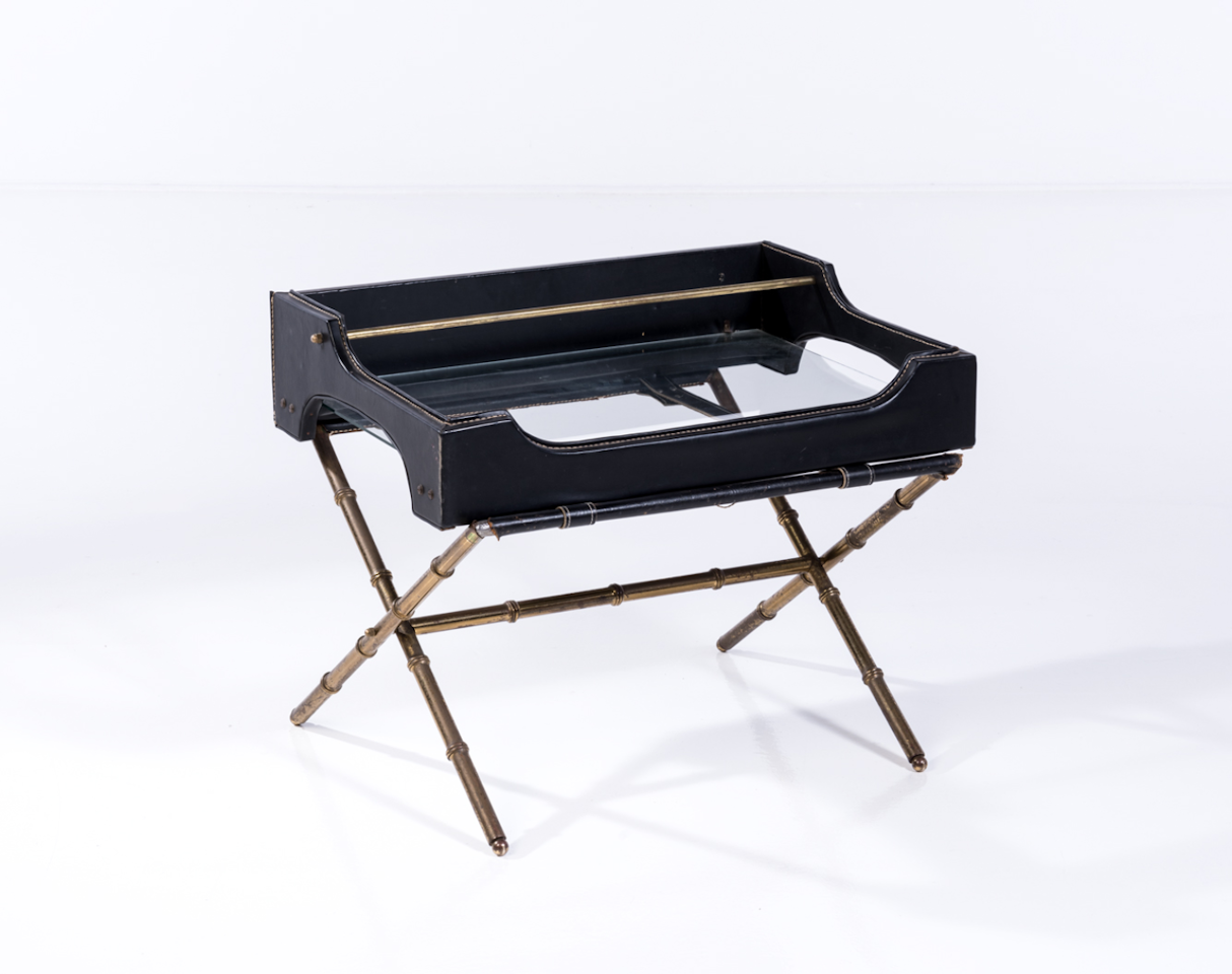 Side table by Jacques Adnet