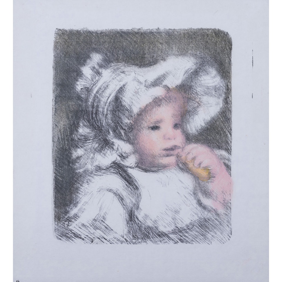 The Child with the Biscuit (Jean Renoir) by Pierre-Auguste Renoir