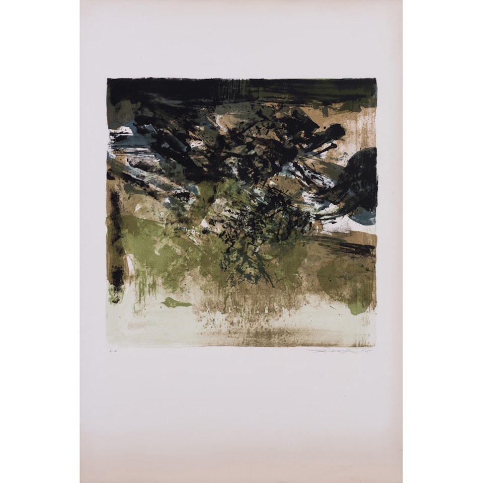 Lithograph 267 by Zao Wou-Ki