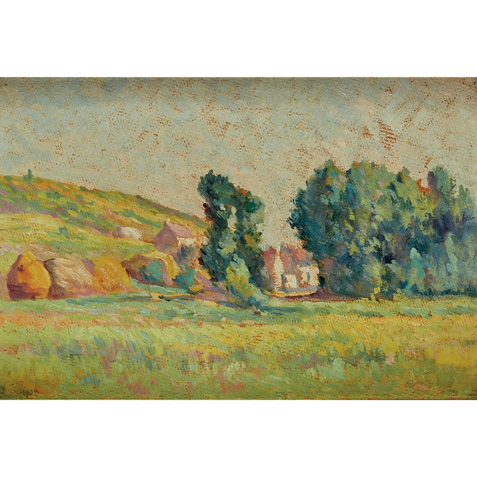Landscape by Maximilien Luce