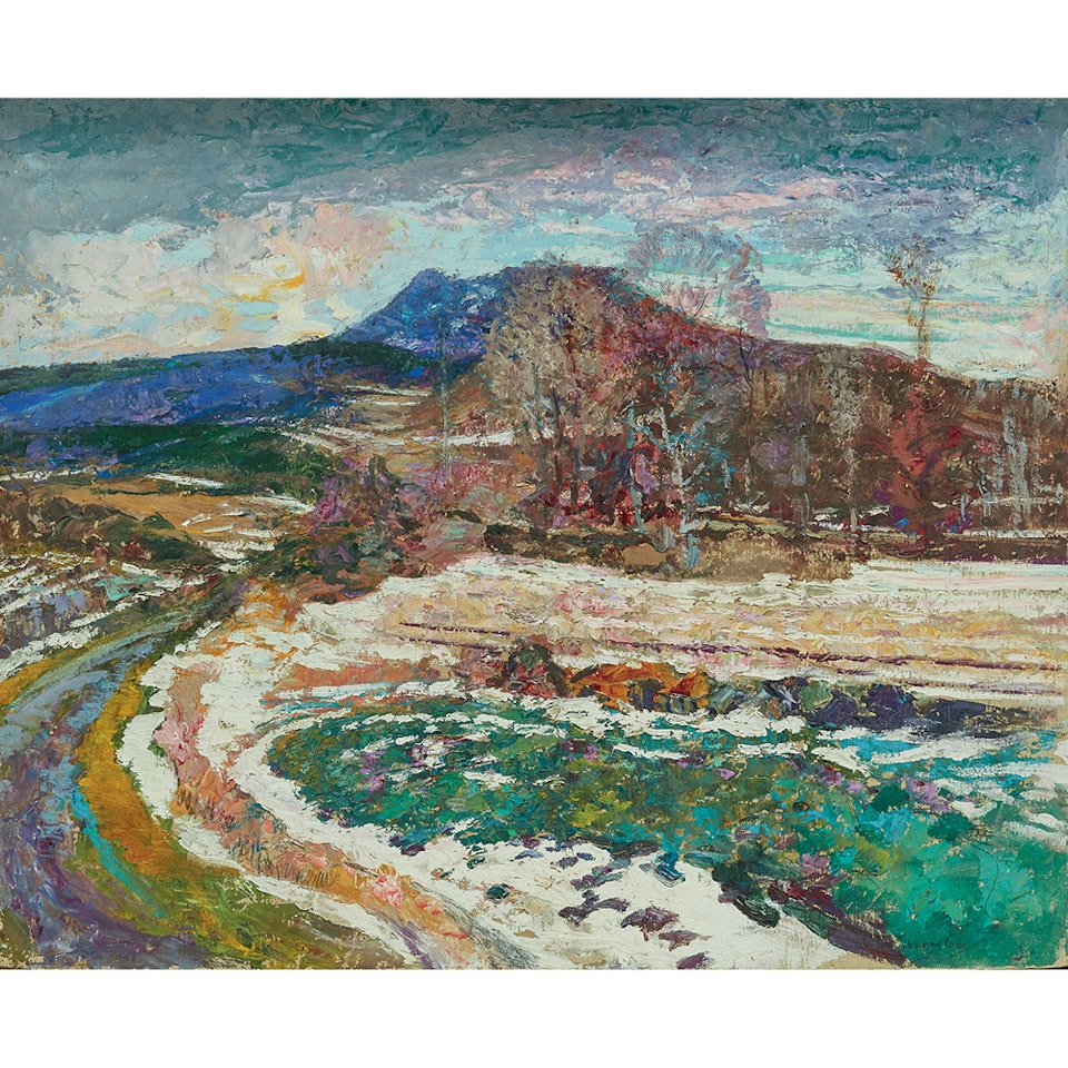 Spring Snow by Victor Charreton