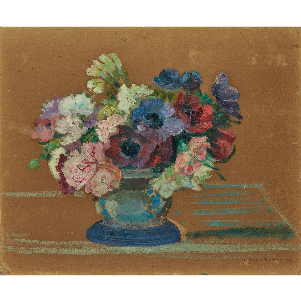 Bouquet of flowers by Victor Charreton