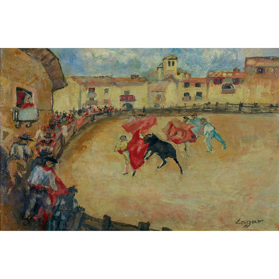 Bullfight by Celso Lagar