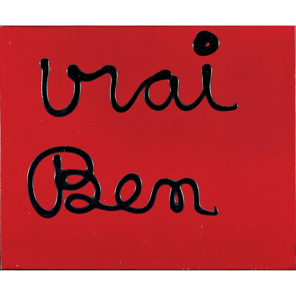 True Ben; True Ben by Ben Vautier