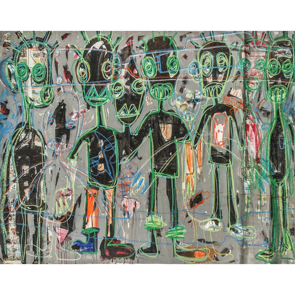 Untitled by Aboudia Abdoulaye Diarrassouba