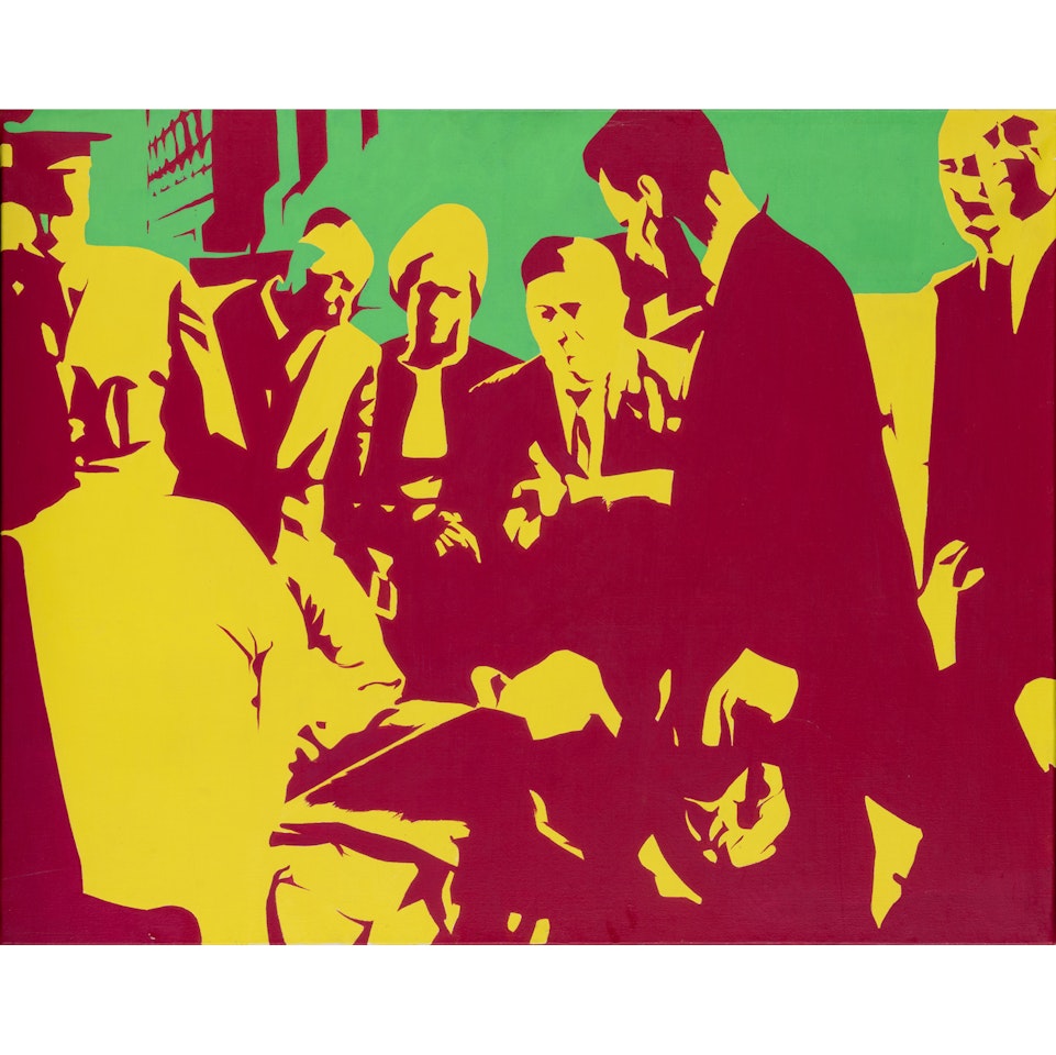Tragic end of an apostle of Apartheid by Bernard Rancillac
