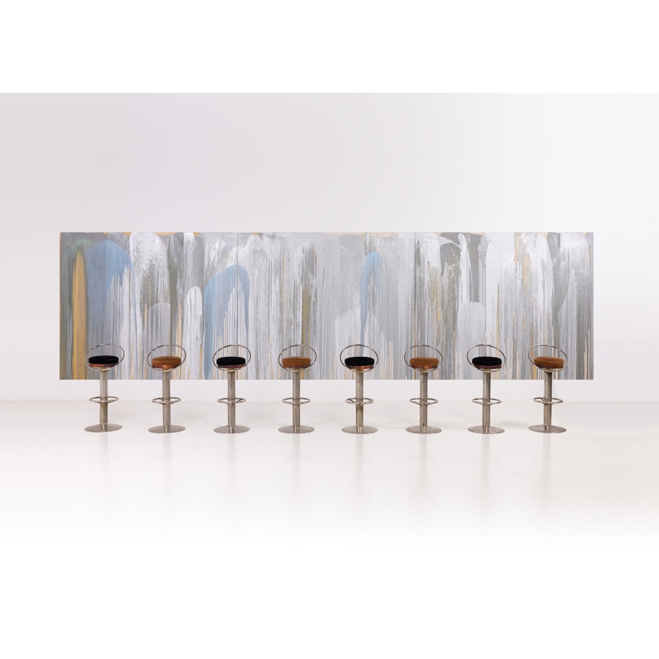 Untitled (furniture sculpture) by John Armleder