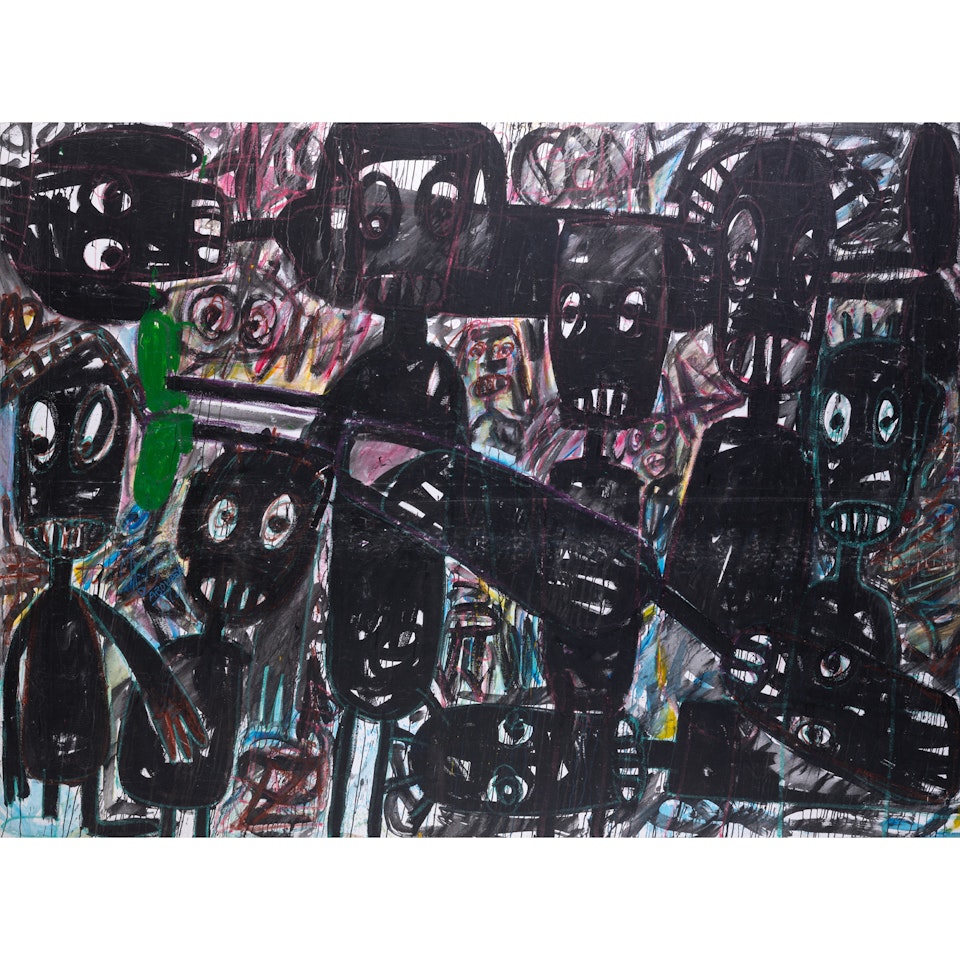 Untitled by Aboudia Abdoulaye Diarrassouba