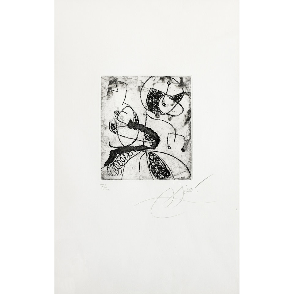 The Saltimbanques, Plate I; The Saltimbanques, Plate I by Joan Miró