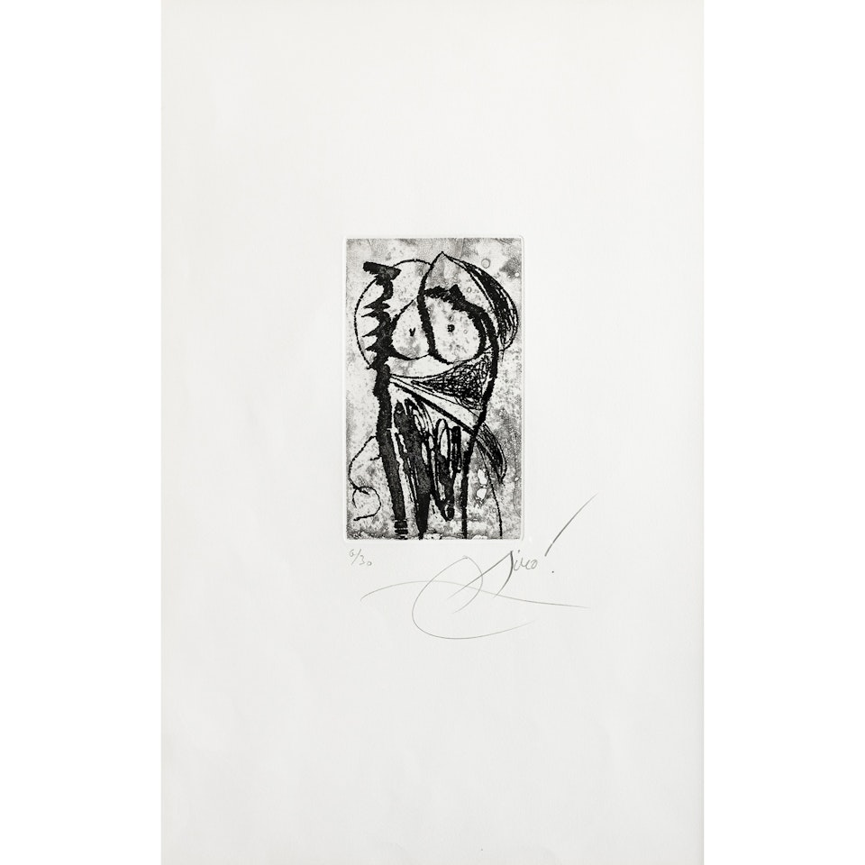 The Saltimbanques, Plate IV by Joan Miró