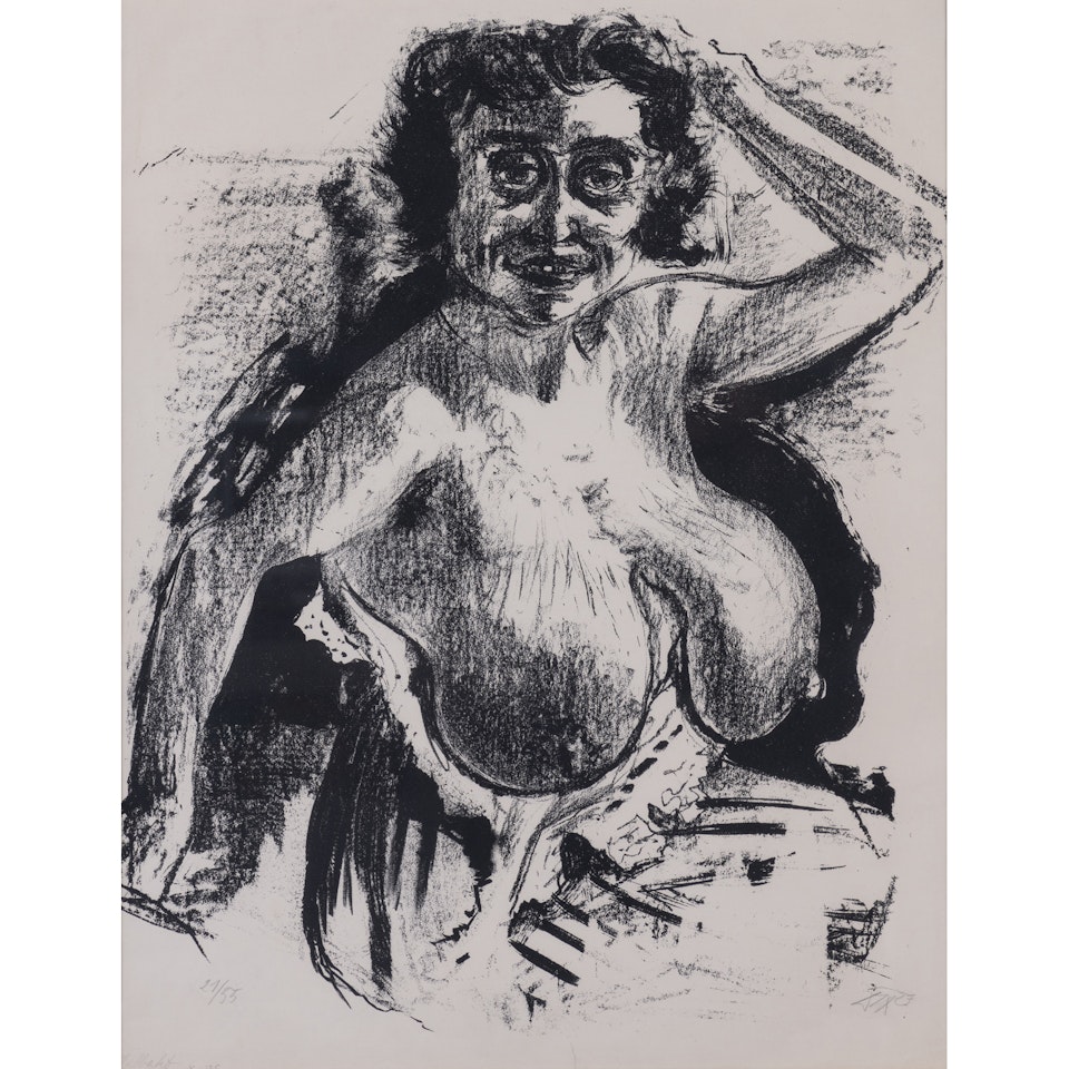 Halbakt by Otto Dix
