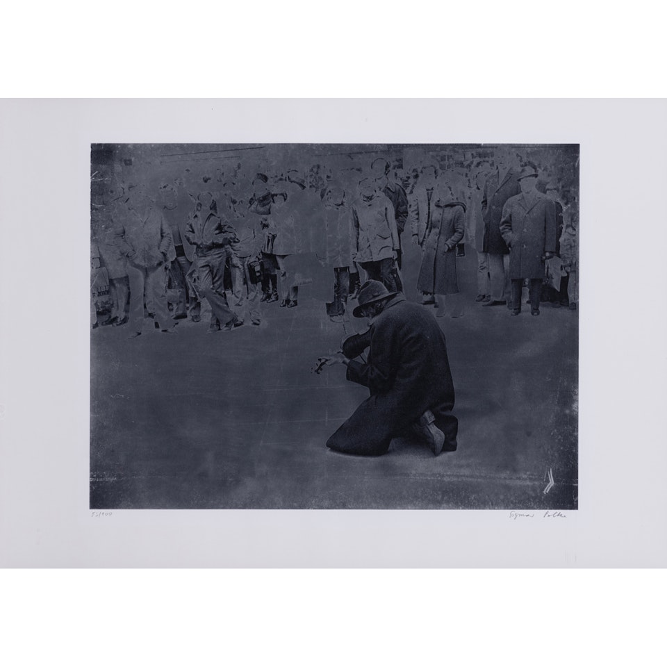 Kölner Bettler, Cologne Beggars, plate 4 by Sigmar Polke