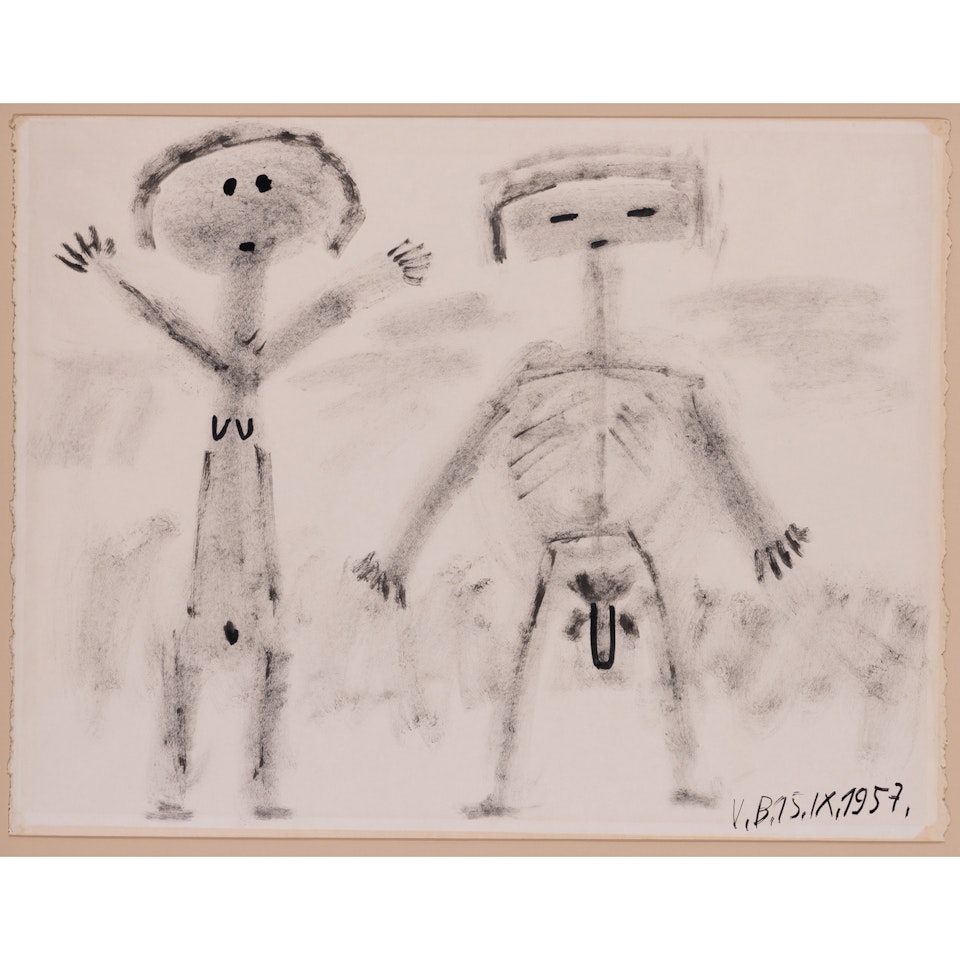 Couple, 15.IX.1957 by Victor Brauner