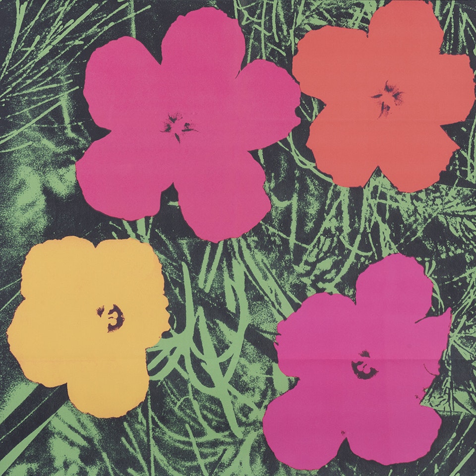 Flowers, Leo Castelli Gallery by Andy Warhol