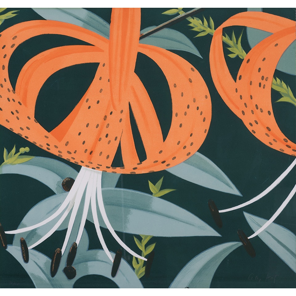Superb Lilies by Alex Katz