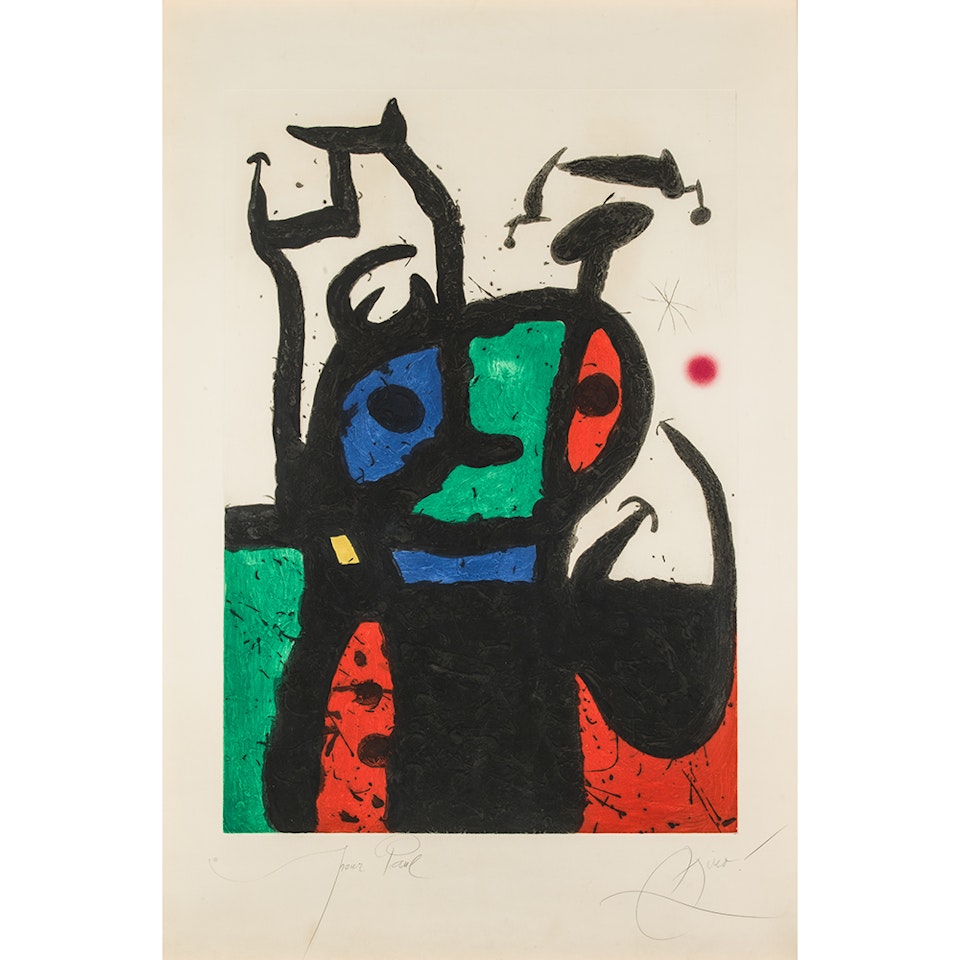 The matador by Joan Miró