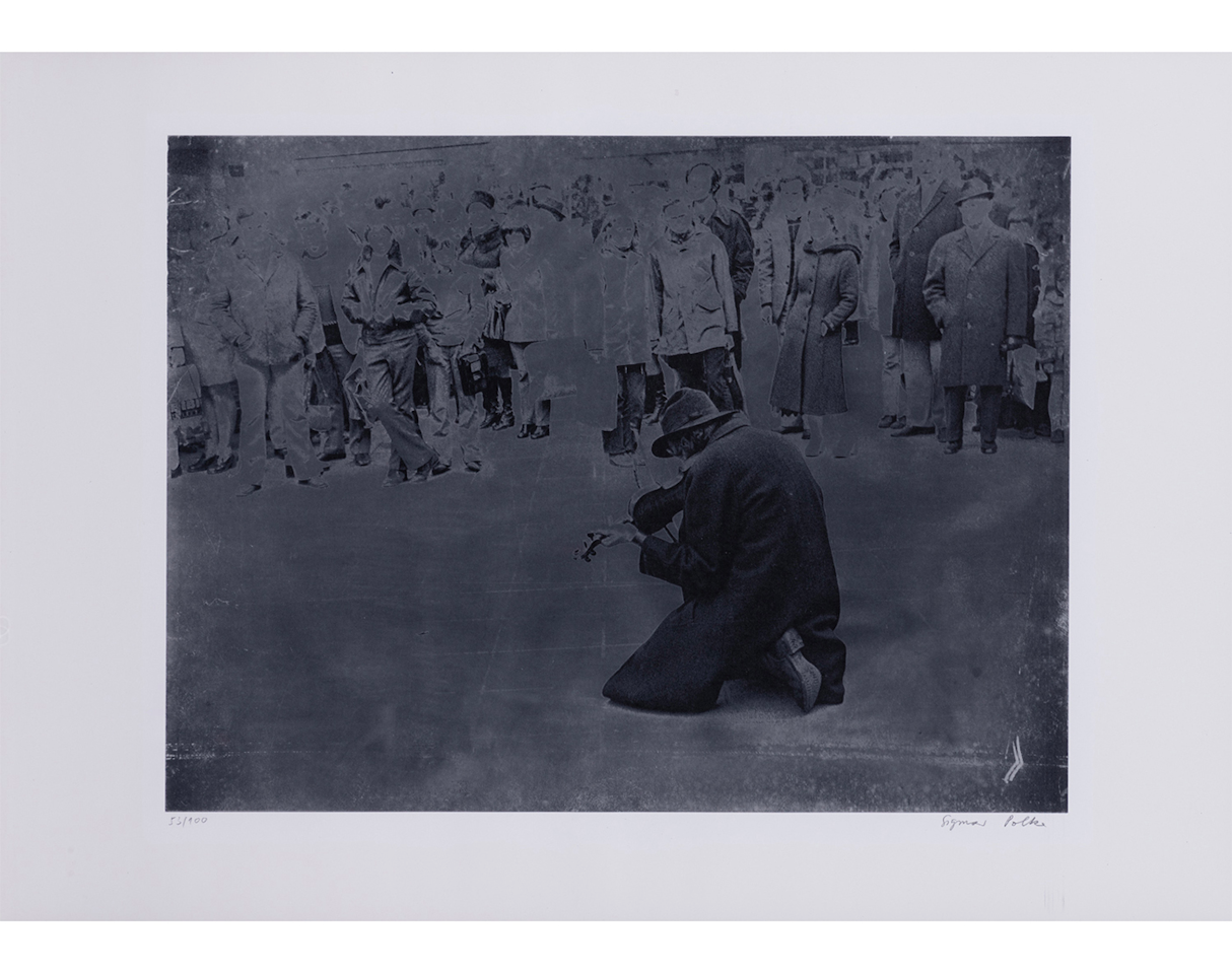 Kölner Bettler, Cologne Beggars, plate 4 by Sigmar Polke