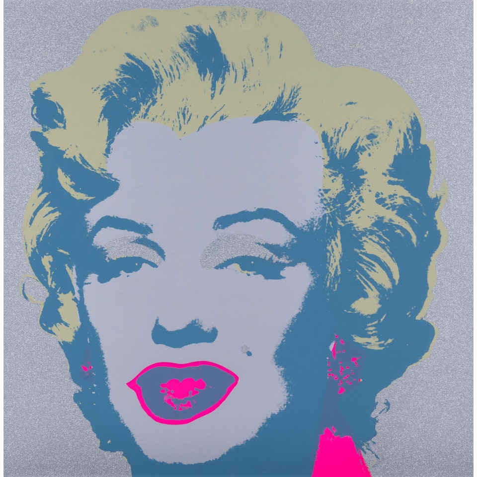 Diamond Dust Marilyn by After Andy Warhol