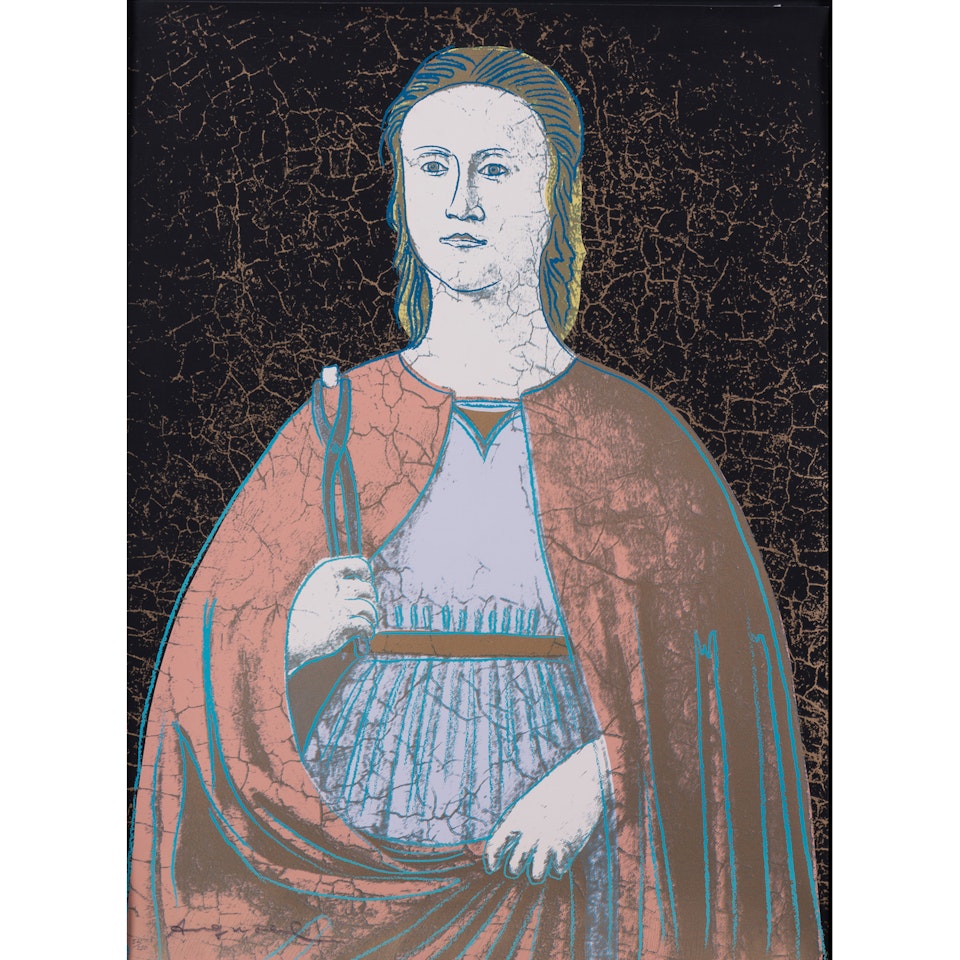 Saint Apollonia by Andy Warhol